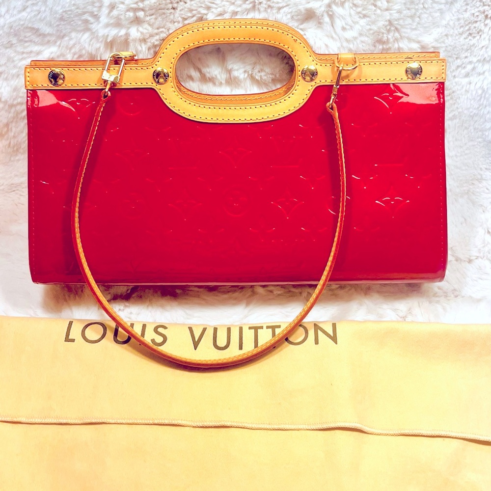 Louis Vuitton Red-Epi leather